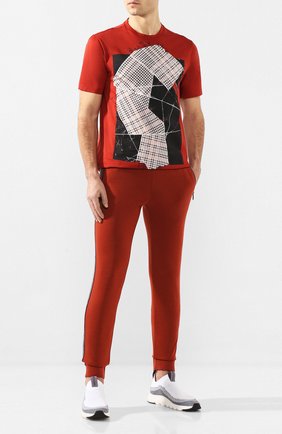 Мужские шерстяные джоггеры Z ZEGNA красного цвета по цене 58050 руб., арт. VU475/ZZTP34 | Фото 2 Мужские шерстяные джоггеры Z ZEGNA красного цвета, арт. VU475/ZZTP34 | Фото 2