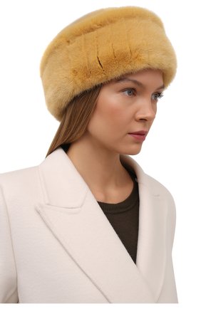 Шапка из меха норки | Фото №2 Шапка из меха норки | Фото №2