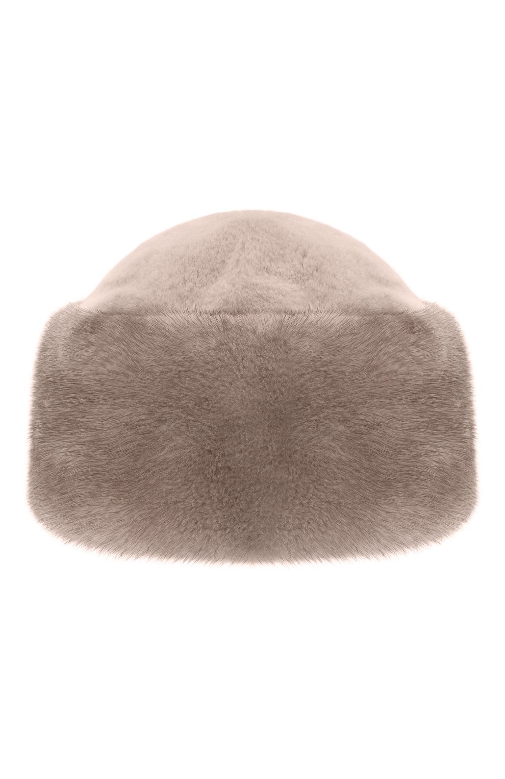 Женская шапка из меха норки FURLAND серого цвета по цене 42240 руб., арт. 0163500140104600000 | Фото 3 Женская шапка из меха норки FURLAND серого цвета, арт. 0163500140104600000 | Фото 3