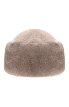 Женская шапка из меха норки FURLAND серого цвета по цене 42240 руб., арт. 0163500140104600000 | Фото 3 Женская шапка из меха норки FURLAND серого цвета, арт. 0163500140104600000 | Фото 3