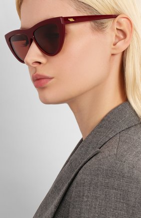 Женские бордовые солнцезащитные очки BOTTEGA VENETA купить в интернет ...