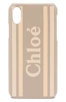 Мужской чехол для iphone x/xs CHLOÉ бежевого цвета по цене 17100 руб., арт. CHC19AD737B29 | Фото 1 Мужской чехол для iphone x/xs CHLOÉ бежевого цвета, арт. CHC19AD737B29 | Фото 1