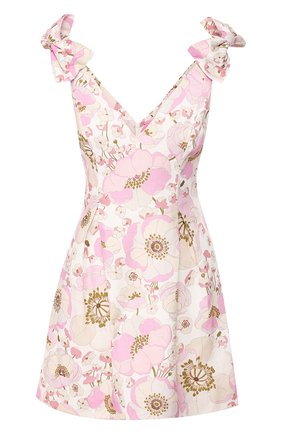 Женское льняное платье ZIMMERMANN розового цвета по цене 49950 руб., арт. 5415DSUP | Фото 1 Женское льняное платье ZIMMERMANN розового цвета, арт. 5415DSUP | Фото 1