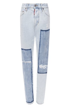 Женские джинсы DSQUARED2 голубого цвета по цене 33950 руб., арт. S75LB0286/S30309 | Фото 1 Женские джинсы DSQUARED2 голубого цвета, арт. S75LB0286/S30309 | Фото 1