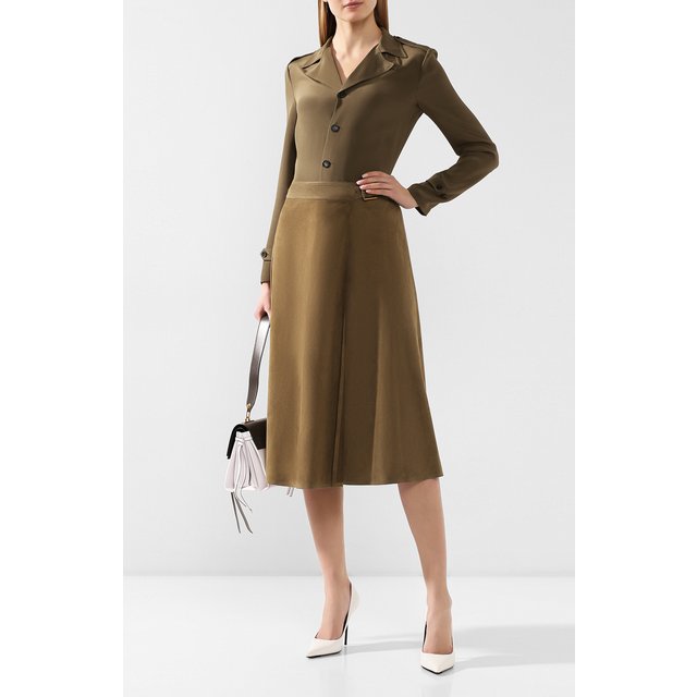 фото Шелковая рубашка ralph lauren