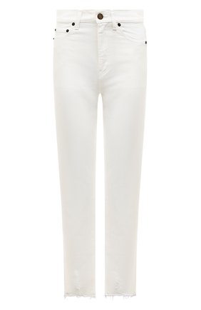 Женские джинсы SAINT LAURENT белого цвета по цене 44600 руб., арт. 612061/Y8880 | Фото 1 Женские джинсы SAINT LAURENT белого цвета, арт. 612061/Y8880 | Фото 1