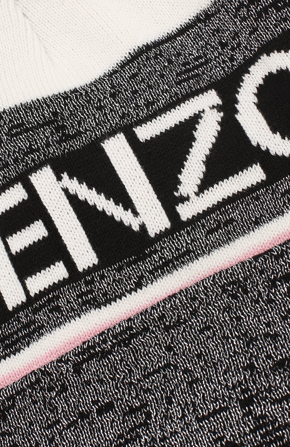 Детского шапка KENZO черного цвета по цене 5140 руб., арт. KP90008 | Фото 3 Детского шапка KENZO черного цвета, арт. KP90008 | Фото 3