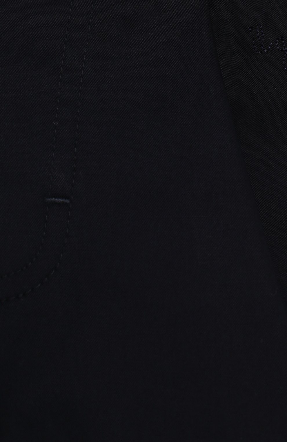 Детские хлопковые шорты IL GUFO темно-синего цвета, арт. P20PB019C0006/12M-18M | Фото 3 (Материал внешний: Хлопок; Статус проверки: Проверена категория)