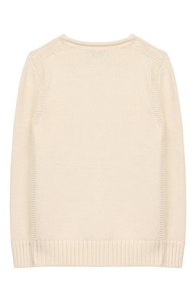 Детский хлопковый пуловер POLO RALPH LAUREN бежевого цвета по цене 10600 руб., арт. 321762980 | Фото 2 Детский хлопковый пуловер POLO RALPH LAUREN бежевого цвета, арт. 321762980 | Фото 2