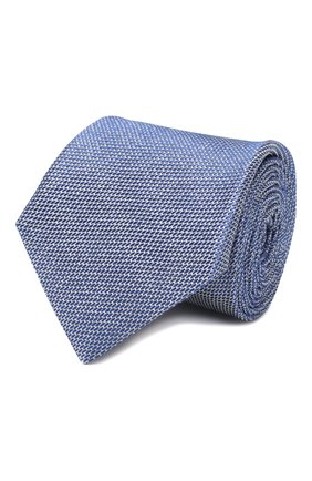 Мужской шелковый галстук CANALI синего цвета по цене 9575 руб., арт. 18/HJ02618 | Фото 1 Мужской шелковый галстук CANALI синего цвета, арт. 18/HJ02618 | Фото 1