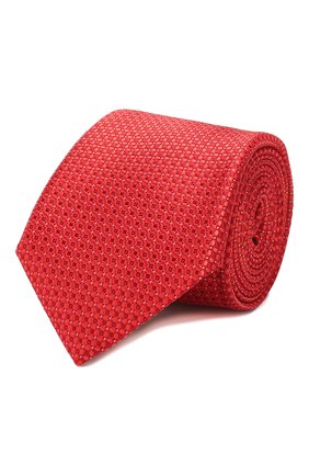 Мужской шелковый галстук CANALI красного цвета по цене 9575 руб., арт. 18/HJ02617 | Фото 1 Мужской шелковый галстук CANALI красного цвета, арт. 18/HJ02617 | Фото 1