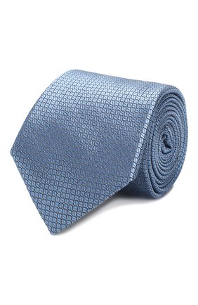 Мужской шелковый галстук CANALI голубого цвета по цене 10600 руб., арт. 18/HJ02613 | Фото 1 Мужской шелковый галстук CANALI голубого цвета, арт. 18/HJ02613 | Фото 1