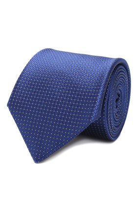 Мужской шелковый галстук CANALI синего цвета по цене 10600 руб., арт. 18/HJ02613 | Фото 1 Мужской шелковый галстук CANALI синего цвета, арт. 18/HJ02613 | Фото 1