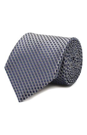 Мужской шелковый галстук CANALI синего цвета по цене 9575 руб., арт. 18/HJ02610 | Фото 1 Мужской шелковый галстук CANALI синего цвета, арт. 18/HJ02610 | Фото 1