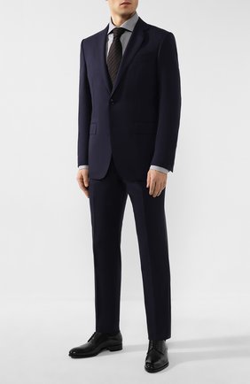 Мужская хлопковая сорочка ERMENEGILDO ZEGNA коричневого цвета по цене 27350 руб., арт. 701012/9MS0BA | Фото 2 Мужская хлопковая сорочка ERMENEGILDO ZEGNA коричневого цвета, арт. 701012/9MS0BA | Фото 2