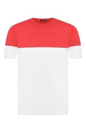 Мужской хлопковый джемпер KITON белого цвета по цене 92300 руб., арт. UK1035 | Фото 1 Мужской хлопковый джемпер KITON белого цвета, арт. UK1035 | Фото 1