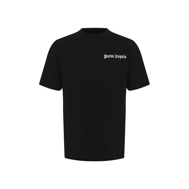 Хлопковая футболка PALM ANGELS 10703667