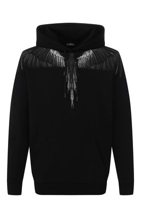 Мужской хлопковое худи MARCELO BURLON черного цвета по цене 31850 руб., арт. CMBB007R20FLE003 | Фото 1 Мужской хлопковое худи MARCELO BURLON черного цвета, арт. CMBB007R20FLE003 | Фото 1