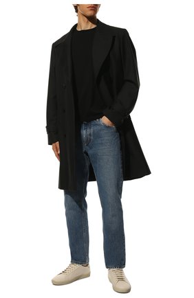Мужские текстильные кеды court classic SAINT LAURENT белого цвета по цене 45850 руб., арт. 611106/GUP10 | Фото 2 Мужские текстильные кеды court classic SAINT LAURENT белого цвета, арт. 611106/GUP10 | Фото 2