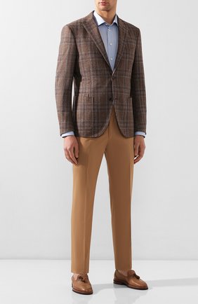 Мужской хлопковые брюки RALPH LAUREN бежевого цвета по цене 39600 руб., арт. 798789668 | Фото 2 Мужской хлопковые брюки RALPH LAUREN бежевого цвета, арт. 798789668 | Фото 2