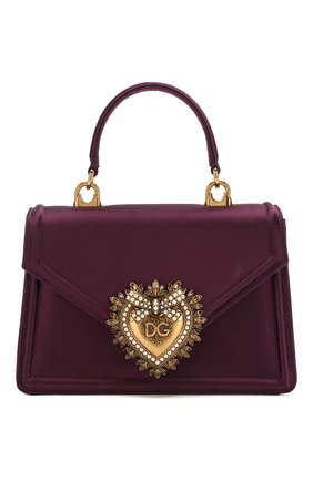 Женский сумка devotion small DOLCE & GABBANA бордового цвета по цене 91950 руб., арт. BB6711/A7630 | Фото 1 Женский сумка devotion small DOLCE & GABBANA бордового цвета, арт. BB6711/A7630 | Фото 1