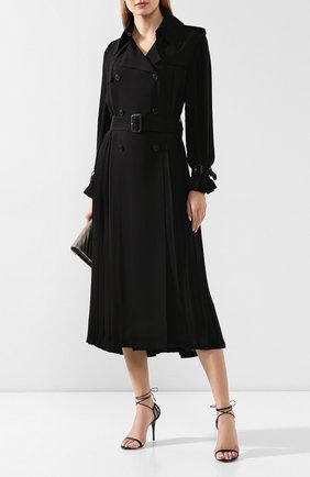 Женские кожаные босоножки lexi SAINT LAURENT черного цвета по цене 47800 руб., арт. 606493/1N800 | Фото 2 Женские кожаные босоножки lexi SAINT LAURENT черного цвета, арт. 606493/1N800 | Фото 2