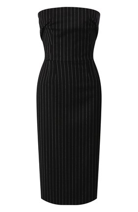 Женское шерстяное платье DOLCE & GABBANA серого цвета по цене 119000 руб., арт. F6H8XT/FR2XI | Фото 1 Женское шерстяное платье DOLCE & GABBANA серого цвета, арт. F6H8XT/FR2XI | Фото 1