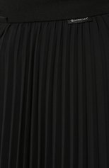 Женская юбка MONCLER черного цвета, арт. F1-093-2D700-10-C0359 | Фото 5 (Материал внешний: Синтетический материал; Женское Кросс-КТ: Юбка-одежда; Стили: Спорт-шик; Длина Ж (юбки, платья, шорты): Миди; Статус проверки: Проверена категория)