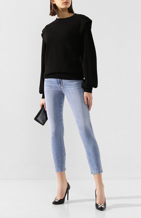 Женские джинсы DSQUARED2 голубого цвета по цене 29950 руб., арт. S75LB0300/S30595 | Фото 2 Женские джинсы DSQUARED2 голубого цвета, арт. S75LB0300/S30595 | Фото 2
