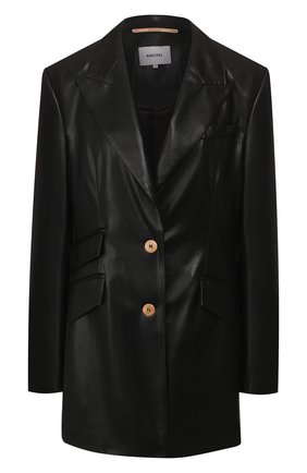 Женский жакет NANUSHKA черного цвета по цене 34600 руб., арт. CANCUN_BLACK_VEGAN LEATHER | Фото 1 Женский жакет NANUSHKA черного цвета, арт. CANCUN_BLACK_VEGAN LEATHER | Фото 1