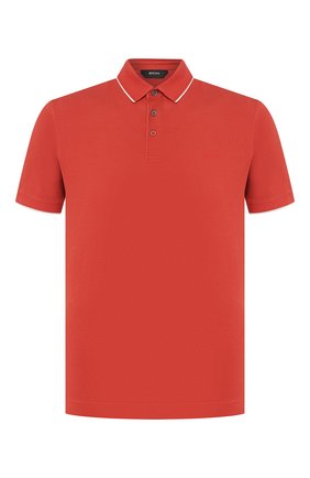 Мужское хлопковое поло Z ZEGNA красного цвета по цене 13900 руб., арт. VU360/ZZ661 | Фото 1 Мужское хлопковое поло Z ZEGNA красного цвета, арт. VU360/ZZ661 | Фото 1