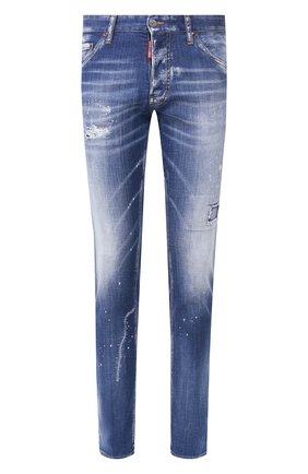 Мужские джинсы DSQUARED2 синего цвета по цене 44150 руб., арт. S74LB0670/S30342 | Фото 1 Мужские джинсы DSQUARED2 синего цвета, арт. S74LB0670/S30342 | Фото 1