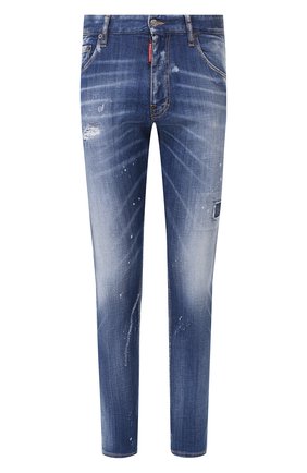 Мужские джинсы DSQUARED2 синего цвета по цене 44150 руб., арт. S74LB0671/S30342 | Фото 1 Мужские джинсы DSQUARED2 синего цвета, арт. S74LB0671/S30342 | Фото 1