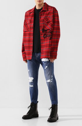 Мужские джинсы DSQUARED2 синего цвета по цене 39950 руб., арт. S74LB0719/S30309 | Фото 2 Мужские джинсы DSQUARED2 синего цвета, арт. S74LB0719/S30309 | Фото 2
