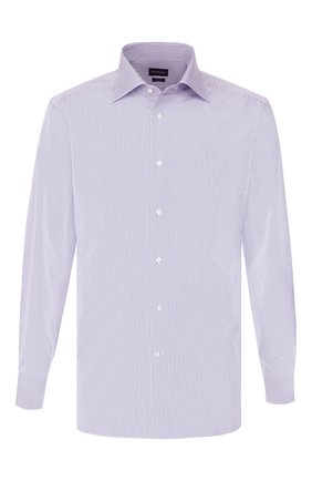 Мужская хлопковая сорочка ERMENEGILDO ZEGNA синего цвета по цене 23200 руб., арт. 701044/9RS0GS | Фото 1 Мужская хлопковая сорочка ERMENEGILDO ZEGNA синего цвета, арт. 701044/9RS0GS | Фото 1