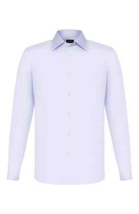 Мужская хлопковая сорочка ERMENEGILDO ZEGNA голубого цвета по цене 20750 руб., арт. 704002/9MS0PA | Фото 1 Мужская хлопковая сорочка ERMENEGILDO ZEGNA голубого цвета, арт. 704002/9MS0PA | Фото 1