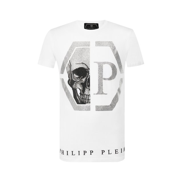 Хлопковая футболка PHILIPP PLEIN 10708767