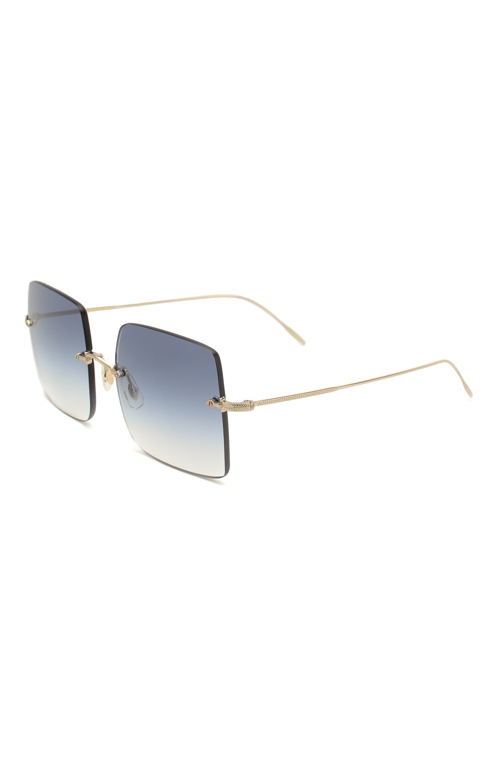 Женские солнцезащитные очки OLIVER PEOPLES темно-синего цвета, арт. 1268S-503519 | Фото 1