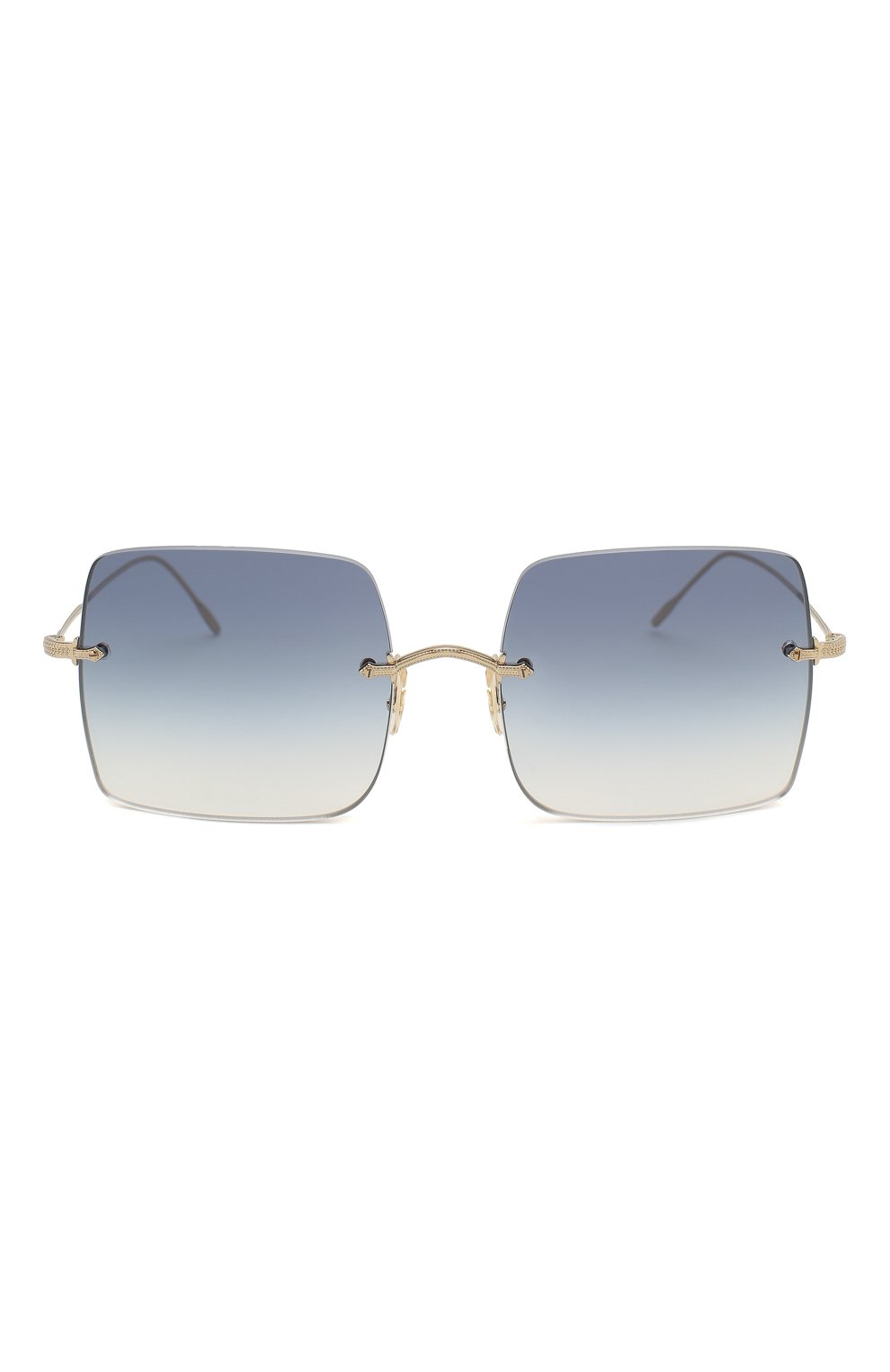 Женские солнцезащитные очки OLIVER PEOPLES темно-синего цвета по цене 23000 руб., арт. 1268S-503519 | Фото 3 Женские солнцезащитные очки OLIVER PEOPLES темно-синего цвета, арт. 1268S-503519 | Фото 3