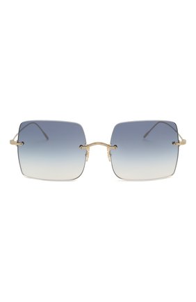 Женские солнцезащитные очки OLIVER PEOPLES темно-синего цвета по цене 23000 руб., арт. 1268S-503519 | Фото 3 Женские солнцезащитные очки OLIVER PEOPLES темно-синего цвета, арт. 1268S-503519 | Фото 3