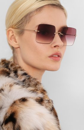 Женские солнцезащитные очки OLIVER PEOPLES бордового цвета по цене 25300 руб., арт. 1268S-50378H | Фото 2 Женские солнцезащитные очки OLIVER PEOPLES бордового цвета, арт. 1268S-50378H | Фото 2