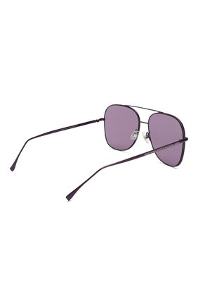 Женские солнцезащитные очки FENDI фиолетового цвета по цене 22250 руб., арт. 0378/G AZV | Фото 4 Женские солнцезащитные очки FENDI фиолетового цвета, арт. 0378/G AZV | Фото 4