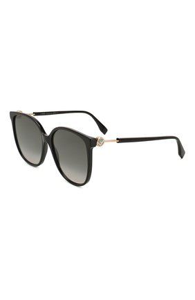 Женские солнцезащитные очки FENDI черного цвета по цене 18250 руб., арт. 0374 807 | Фото 1 Женские солнцезащитные очки FENDI черного цвета, арт. 0374 807 | Фото 1