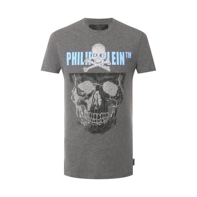 Хлопковая футболка PHILIPP PLEIN 10710172