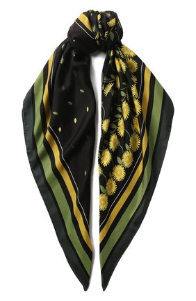 Женский шелковый платок valentino garavani VALENTINO черного цвета по цене 36800 руб., арт. TW2EB104/ZKN | Фото 1 Женский шелковый платок valentino garavani VALENTINO черного цвета, арт. TW2EB104/ZKN | Фото 1