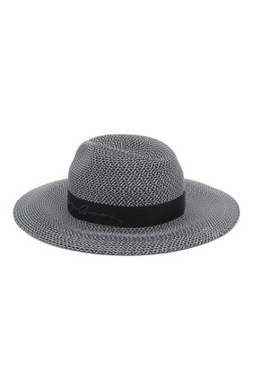 Женская шляпа GIORGIO ARMANI серого цвета по цене 41450 руб., арт. 797303/0P503 | Фото 2 Женская шляпа GIORGIO ARMANI серого цвета, арт. 797303/0P503 | Фото 2