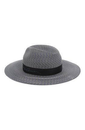 Женская шляпа GIORGIO ARMANI серого цвета, арт. 797303/0P503 | Фото 2 (Материал: Текстиль, Синтетический материал, Пластик)