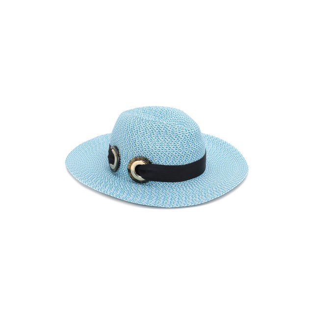 Шляпа Giorgio Armani голубого цвета