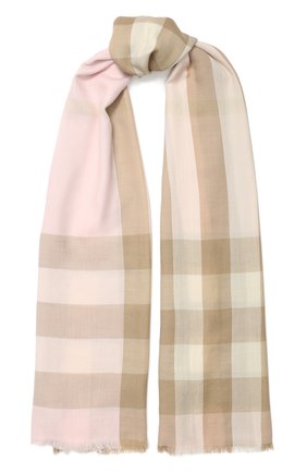Мужские кашемировый шарф BURBERRY розового цвета по цене 59900 руб., арт. 8024501 | Фото 1 Мужские кашемировый шарф BURBERRY розового цвета, арт. 8024501 | Фото 1