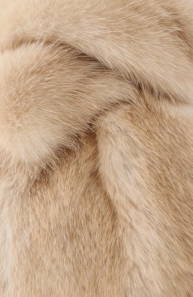 Женская повязка из меха норки FURLAND бежевого цвета по цене 24200 руб., арт. 0227800110139600941 | Фото 3 Женская повязка из меха норки FURLAND бежевого цвета, арт. 0227800110139600941 | Фото 3